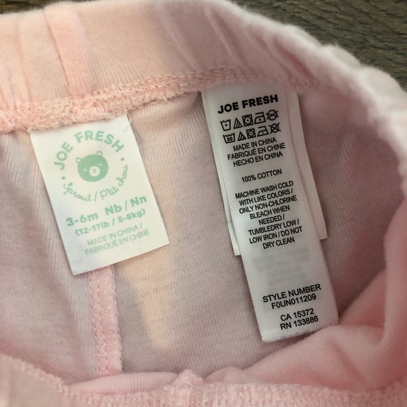 Joe Fresh 👶🏻 2 piece top & bottom (3-6 months) - Picture 5 of 6